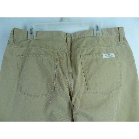 Lauren Jeans Co Ralph Lauren Sz.16 Flare Chino - Picture 3 of 5